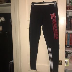 Nebraska Huskers Adidas joggers